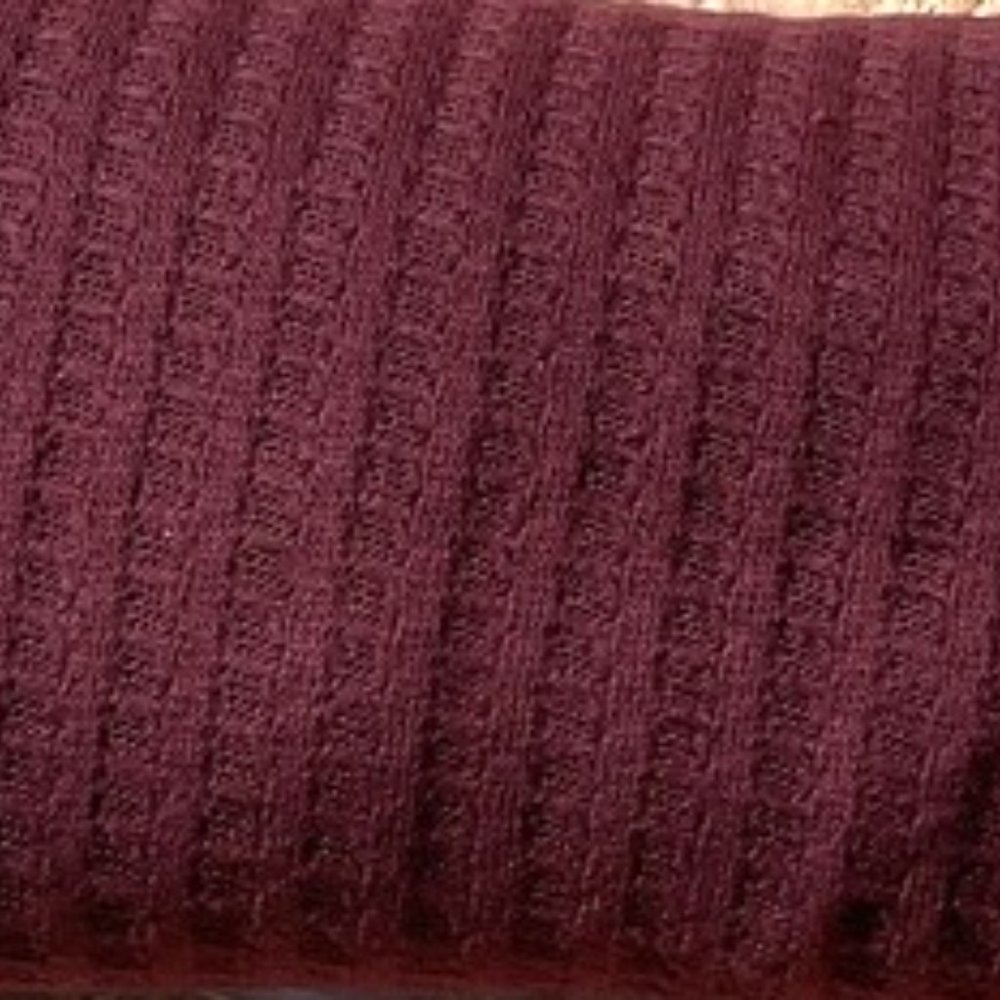 75% OFF SALE Free People NWT Juicy Long Sleeve Cowl Top Wine Color Retail $88 - Picture 3 of 8